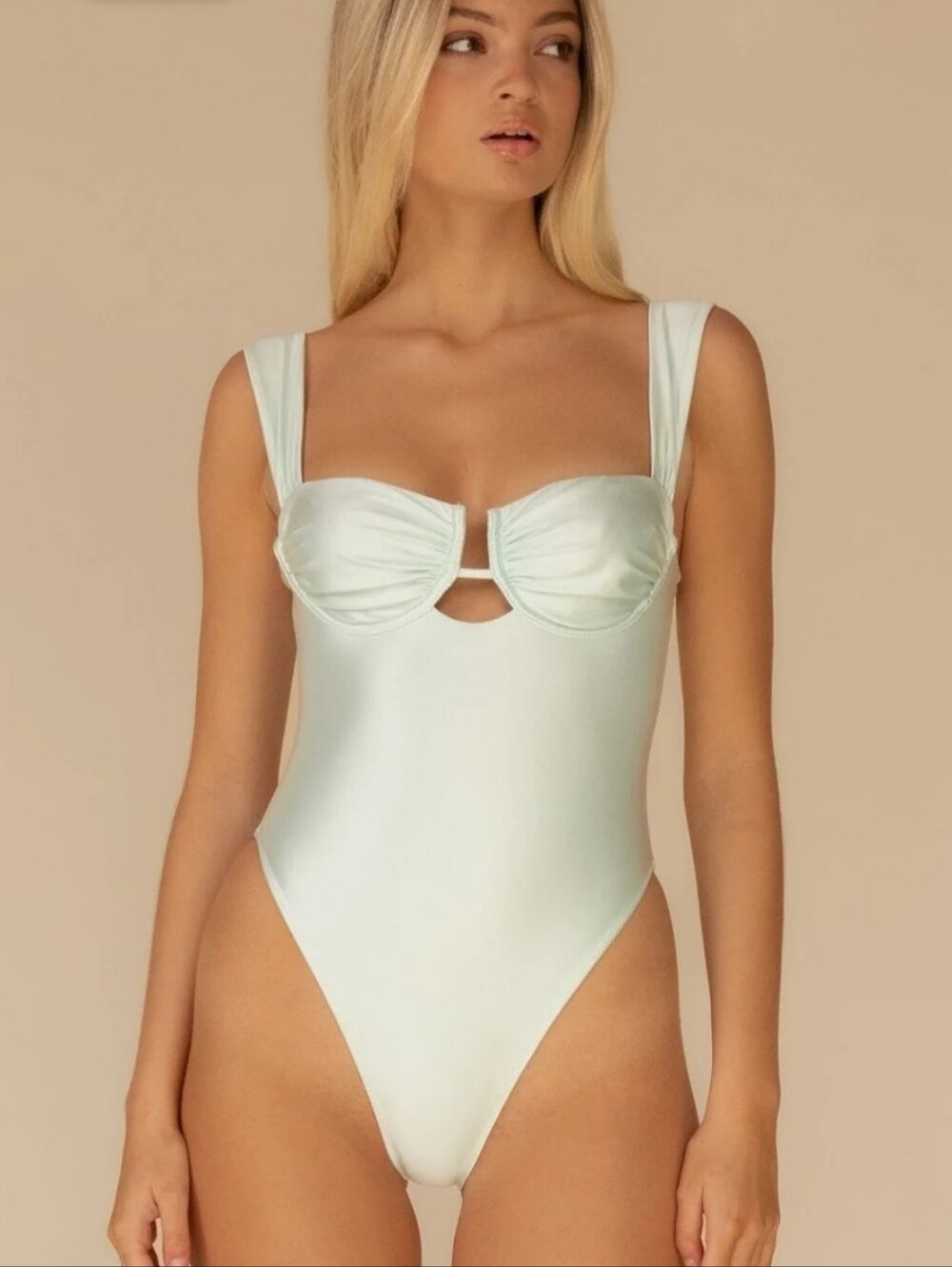 Montce Mint Green Underwire One-Piece Swimsuit